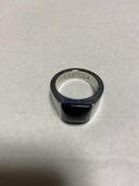 タンク マックス リング（K18WG×オニキス）18号（金・貴金属）の商品画像 - 査定依頼日：2026年3月1日 - 最高査定価格：500,000円