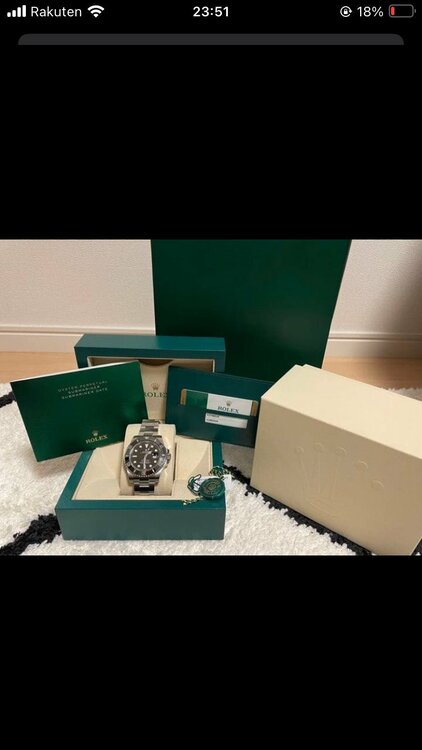 ROLEXサブマリーナ（高級時計）の商品画像 - 査定依頼日：2026年5月18日 - 最高査定価格：1,800,000円