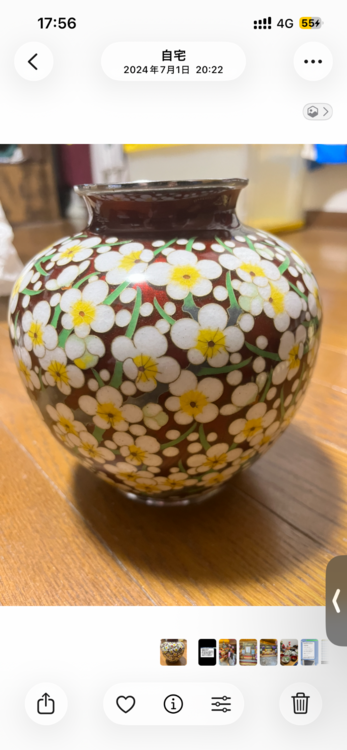 七宝焼（美術品・骨董品）の商品画像 - 査定依頼日：2026年4月12日 - 最高査定価格：3,000円