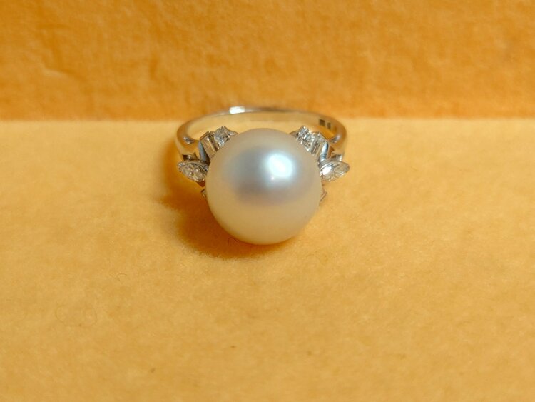ミキモト プラチナ 真珠 指輪（宝石）の商品画像 - 査定依頼日：2026年3月26日 - 最高査定価格：40,000円