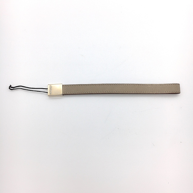 GUCCI グッチ ロゴプレート ストラップ レザー ゴールド金具（ブランド財布・小物）の商品画像 - 査定依頼日：2020年1月20日 - 最高査定価格：100円