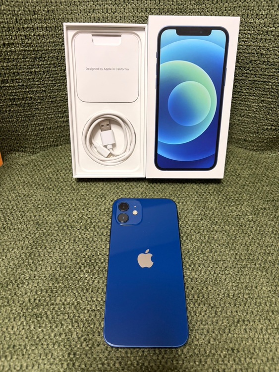 iPhone12 ブルー（スマホ）の商品画像 - 査定依頼日：2025年11月24日 - 最高査定価格：18,000円