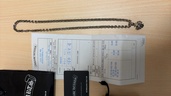 【PAPER CHAIN 20 ペーパーチェーンネックレス 20inch シルバ（CHROME HEARTS（クロムハーツ））の商品画像 - 美品 - 査定完了日：2026.05.06 - 最高査定価格：264,000円