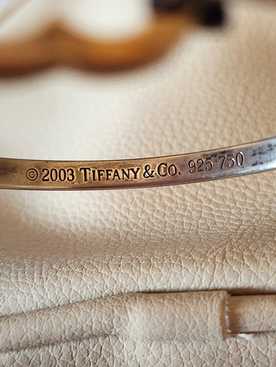 ティファニー　ハートバングル（金・貴金属）の商品画像 - 査定依頼日：2025年12月17日 - 最高査定価格：30,000円