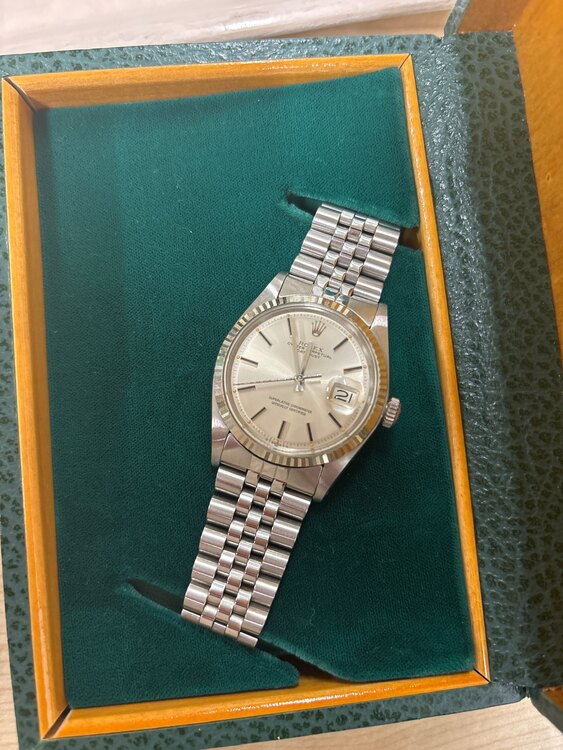 ロレックス デイトジャスト 160（高級時計）の商品画像 - 査定依頼日：2025年1月20日 - 最高査定価格：670,000円