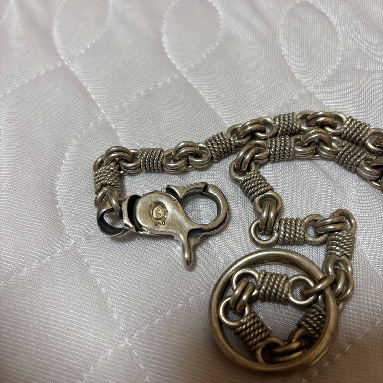 シルバー950ウォレットチェーン（金・貴金属）の商品画像 - 査定依頼日：2025年10月14日 - 最高査定価格：100,000円