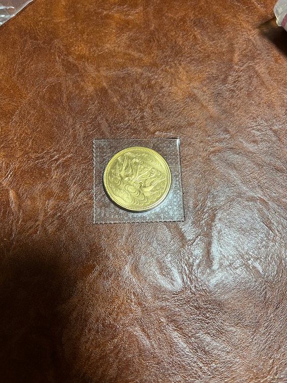 天皇陛下御在位60年記念10万円金貨 (20g)	（金・貴金属）の商品画像 - 査定依頼日：2026年4月6日 - 最高査定価格：494,980円