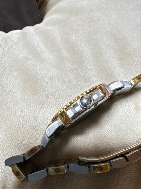 ティファニーダイバー18金コンビ（高級時計）の商品画像 - 査定依頼日：2025年3月4日 - 最高査定価格：100,000円