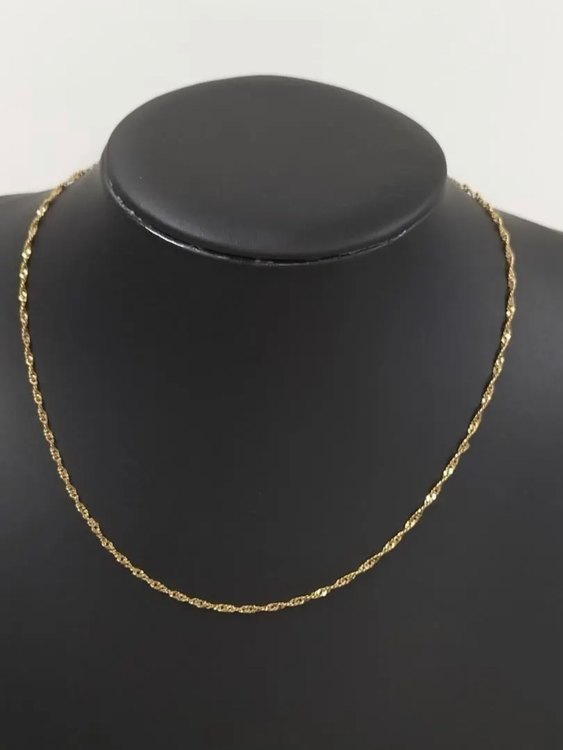 ネックレスチェーン　K18（金・貴金属）の商品画像 - 査定依頼日：2023年8月15日 - 最高査定価格：16,000円