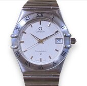 オメガ コンステレーション デイト SS （高級時計）の商品画像 - 査定依頼日：2024年8月15日 - 最高査定価格：50,000円