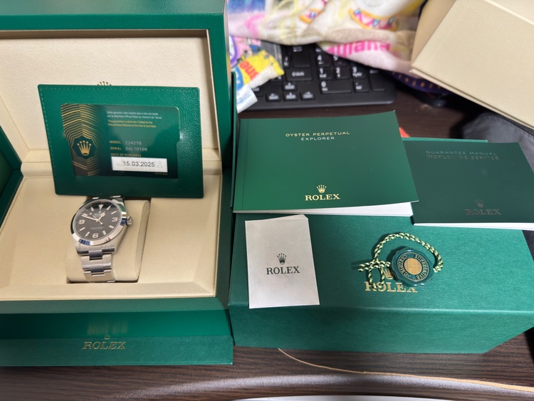 エクスプローラー（高級時計）の商品画像 - 査定依頼日：2025年12月25日 - 最高査定価格：1,422,000円