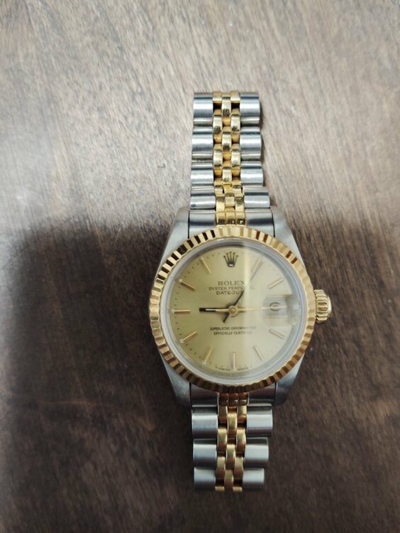 ロレックス デイトジャスト 69173sy（高級時計）の商品画像 - 査定依頼日：2026年3月8日 - 最高査定価格：870,000円