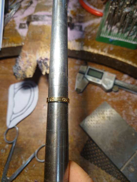 18K Gucciアイコン イエローゴールドリング（金・貴金属）の商品画像 - 査定依頼日：2022年9月4日 - 最高査定価格：25,000円