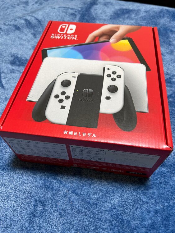 ニンテンドースイッチ　有機EL（ゲーム機本体・ゲームソフト）の商品画像 - 査定依頼日：2025年5月24日 - 最高査定価格：25,100円