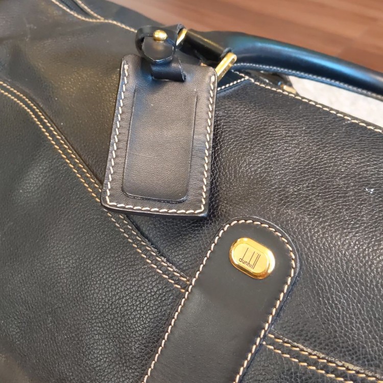 dunhill　ボストンバッグ（ブランド財布・小物）の商品画像 - 査定依頼日：2021年9月26日 - 最高査定価格：3,000円