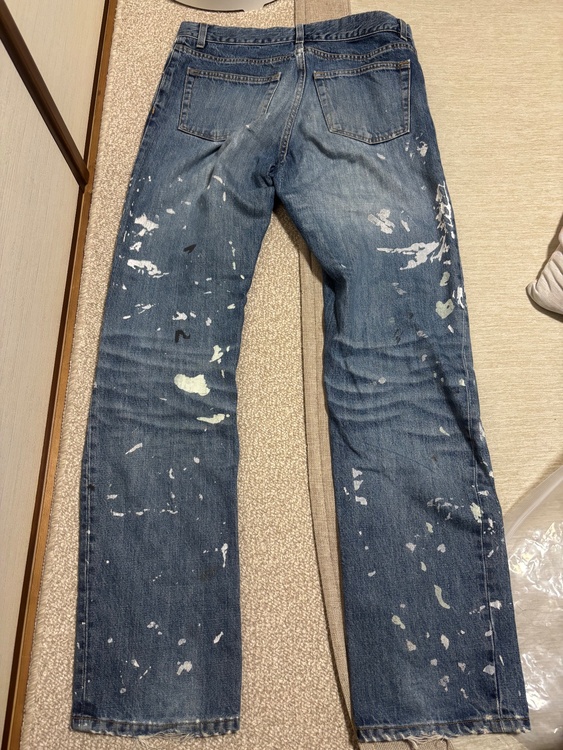 helmut lang paint pants（古着・ファッション）の商品画像 - 査定依頼日：2026年8月21日 - 最高査定価格：31,000円