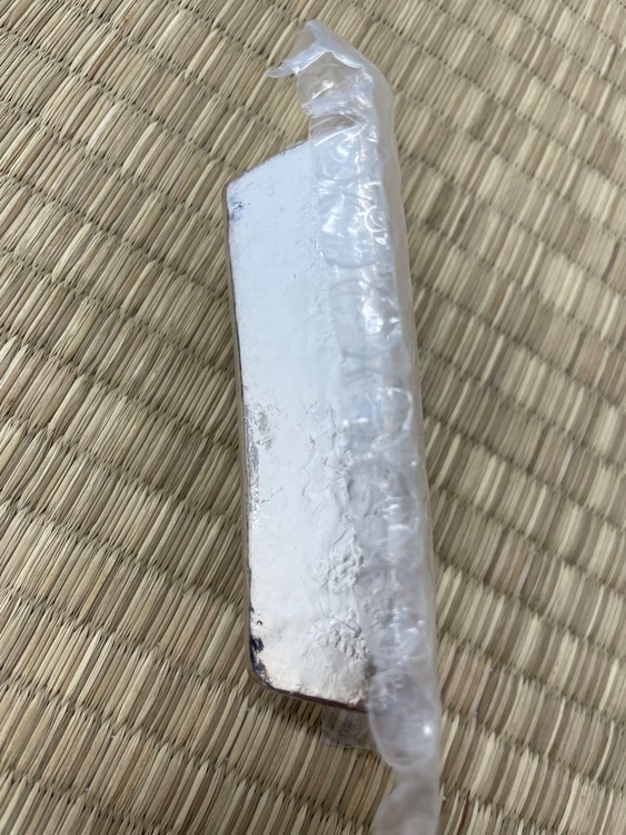 シルバー　インゴット　500グラム（金・貴金属）の商品画像 - 査定依頼日：2026年1月23日 - 最高査定価格：160,000円