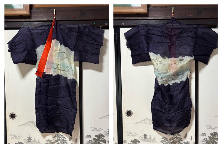 男性着物（着物）の商品画像 - 査定依頼日：2026年2月17日 - 最高査定価格：2,000円