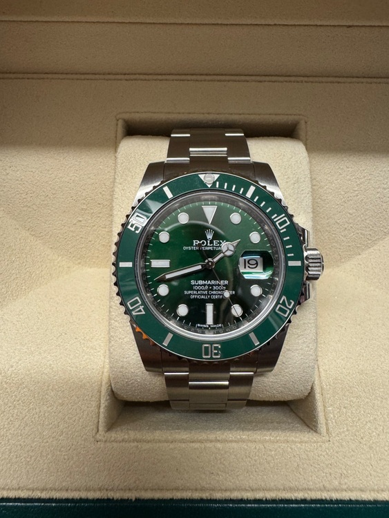 グリーンサブ（高級時計）の商品画像 - 査定依頼日：2025年9月29日 - 最高査定価格：2,900,000円