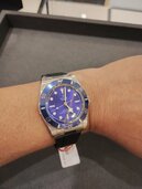 ブラックベイ54 ブルー　ラバーバンド（高級時計）の商品画像 - 査定依頼日：2026年9月19日 - 最高査定価格：540,000円