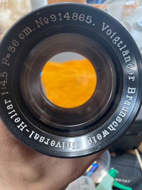 Voigtlander Braunschweig Universal-Heliar 36cm F4.5（カメラ）の商品画像 - 査定依頼日：2026年7月30日 - 最高査定価格：60,000円