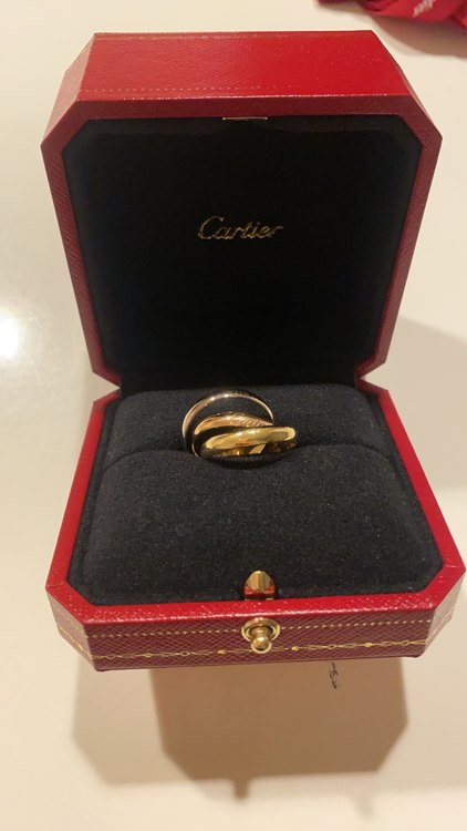 カルティエ　トリニティリング（金・貴金属）の商品画像 - 査定依頼日：2023年7月27日 - 最高査定価格：60,000円