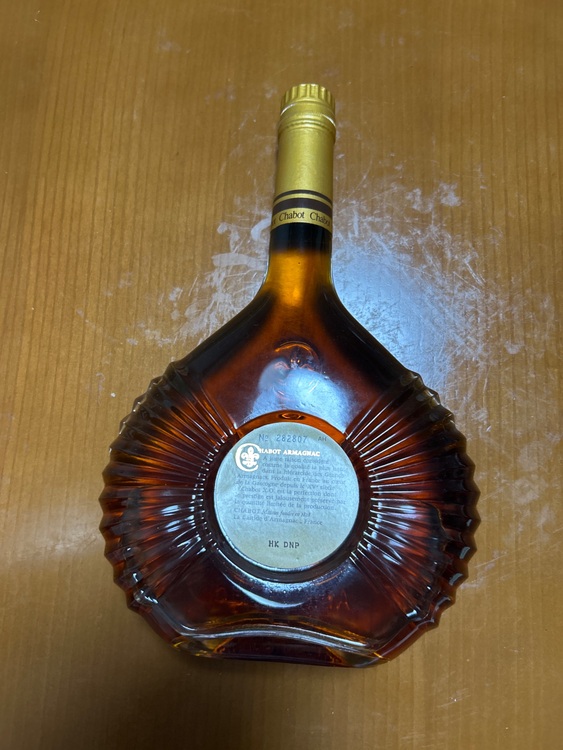 XO Chabot（お酒）の商品画像 - 査定依頼日：2025年8月31日 - 最高査定価格：500円