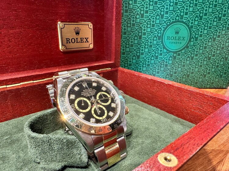 ロレックスデイトナコンビ（高級時計）の商品画像 - 査定依頼日：2025年1月17日 - 最高査定価格：2,250,000円