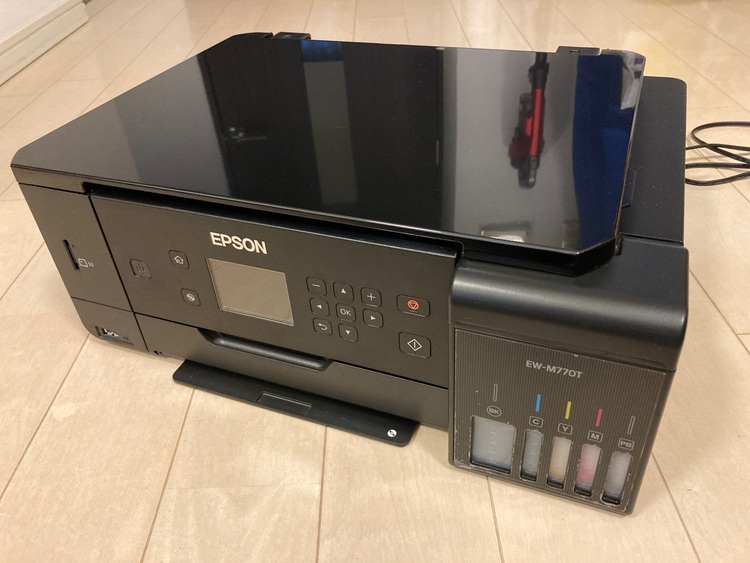 プリンターEPSON EW-M770T（家電）の商品画像 - 査定依頼日：2025年11月9日 - 最高査定価格：8,500円
