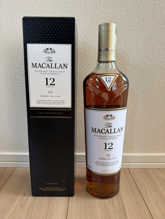 MACALLAN 12（お酒）の商品画像 - 査定依頼日：2026年3月8日 - 最高査定価格：9,000円