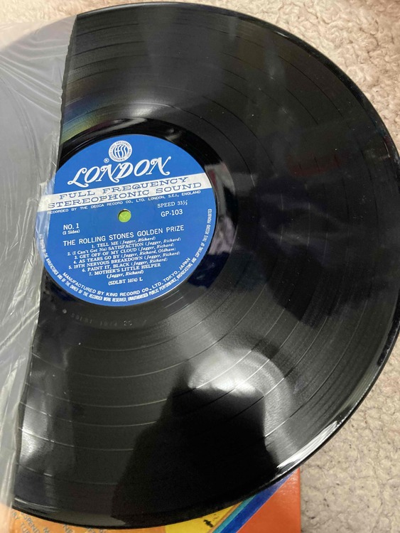 THE ROLLING STONES   GOLDEN PRIZE（レコード）の商品画像 - 査定依頼日：2025年11月27日 - 最高査定価格：300円