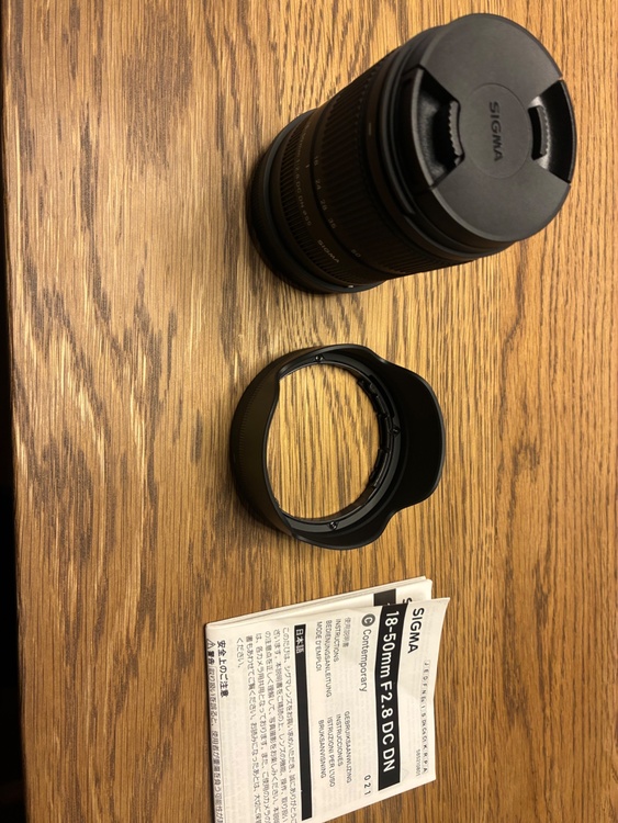 SIGMA 18-50mm f/2.8 DC DN Lマウント（カメラ）の商品画像 - 査定依頼日：2026年1月18日 - 最高査定価格：3,300円