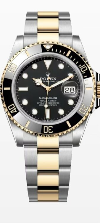 サブマリーナコンビ　2021年6月購入（高級時計）の商品画像 - 査定依頼日：2026年1月13日 - 最高査定価格：2,650,000円