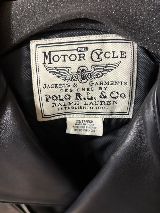 ポロ ラルフローレン ラムレザー ダブル ライダース ジャケット（古着・ファッション）の商品画像 - 査定依頼日：2025年5月18日 - 最高査定価格：7,000円