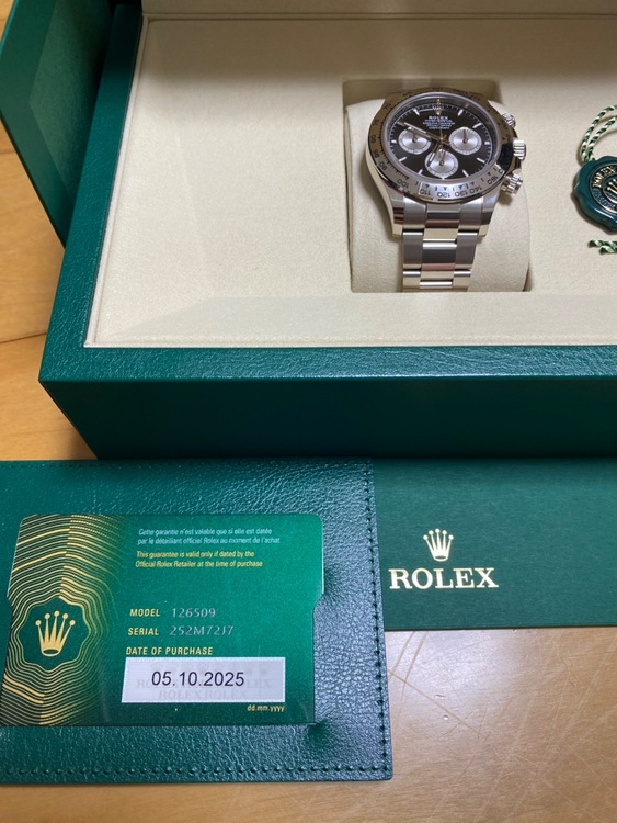 ロレックス デイトナ 12650（高級時計）の商品画像 - 査定依頼日：2025年10月6日 - 最高査定価格：7,850,000円