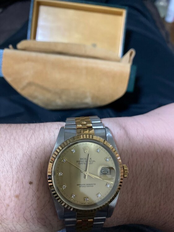 ロレックス デイトジャスト 16233g（高級時計）の商品画像 - 査定依頼日：2025年4月27日 - 最高査定価格：850,000円