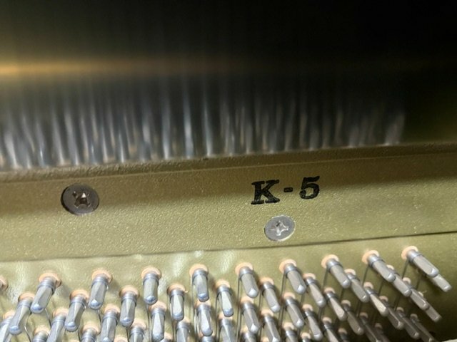 K-5（ピアノ・楽器・PA機材）の商品画像 - 査定依頼日：2026年4月15日 - 最高査定価格：100,000円