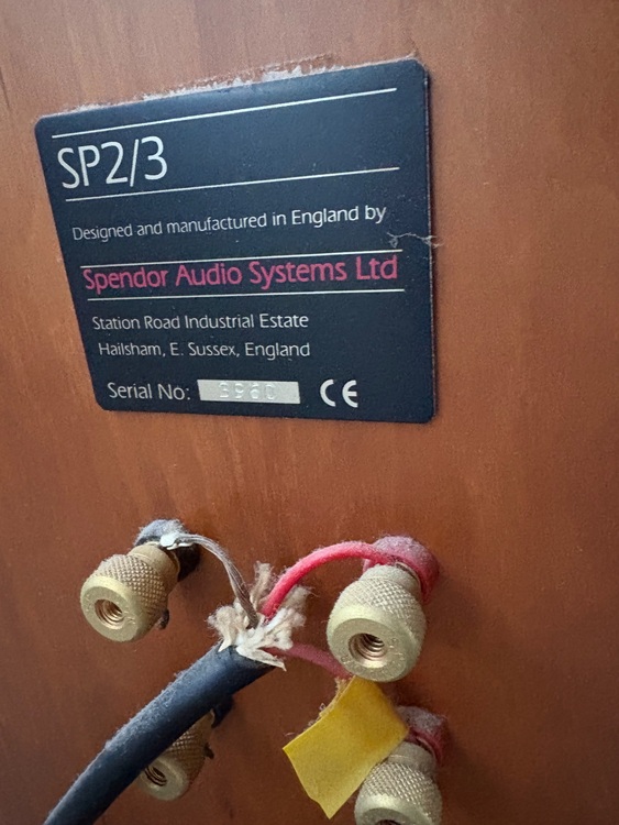 Spendor Audio Systems Ltd（オーディオ・スピーカー）の商品画像 - 査定依頼日：2025年7月13日 - 最高査定価格：50,000円