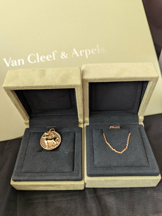 ヴァンクリーフ　ゾディアック　射手座（金・貴金属）の商品画像 - 査定依頼日：2026年3月6日 - 最高査定価格：648,000円