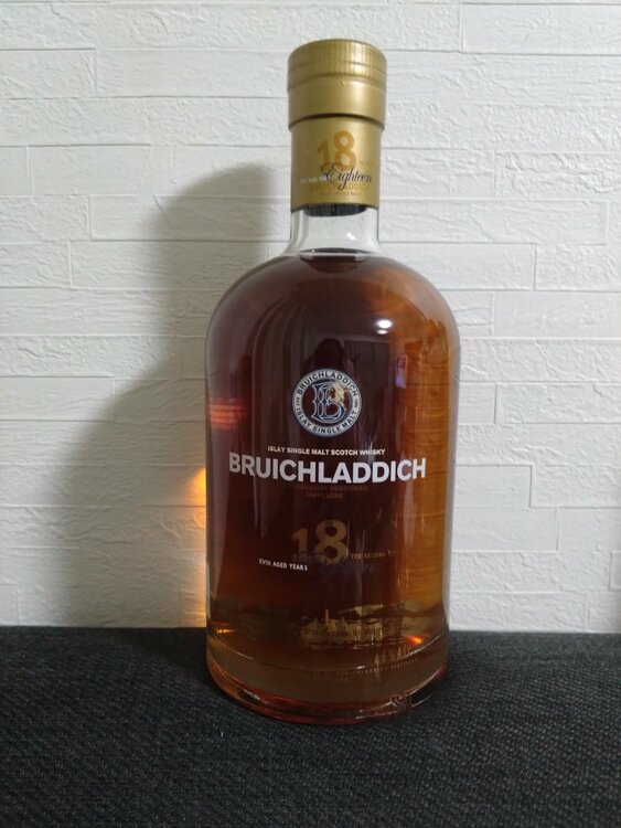 ブルイックラディ18年（お酒）の商品画像 - 査定依頼日：2026年3月6日 - 最高査定価格：20,000円