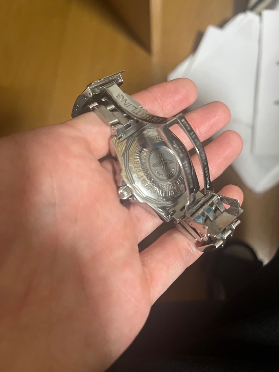 ブライトリング クロノマット A7734（高級時計）の商品画像 - 査定依頼日：2025年8月9日 - 最高査定価格：160,000円