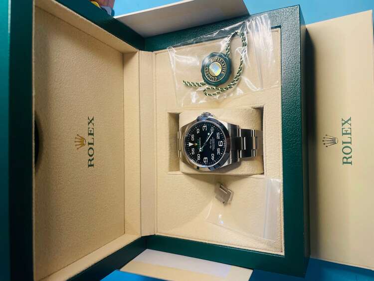 ロレックス エアキング 12690（高級時計）の商品画像 - 査定依頼日：2025年4月5日 - 最高査定価格：1,200,000円