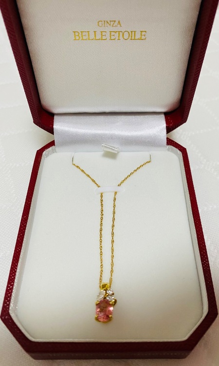 天然サファイア（パパラチャ）（金・貴金属）の商品画像 - 査定依頼日：2025年6月29日 - 最高査定価格：120,000円