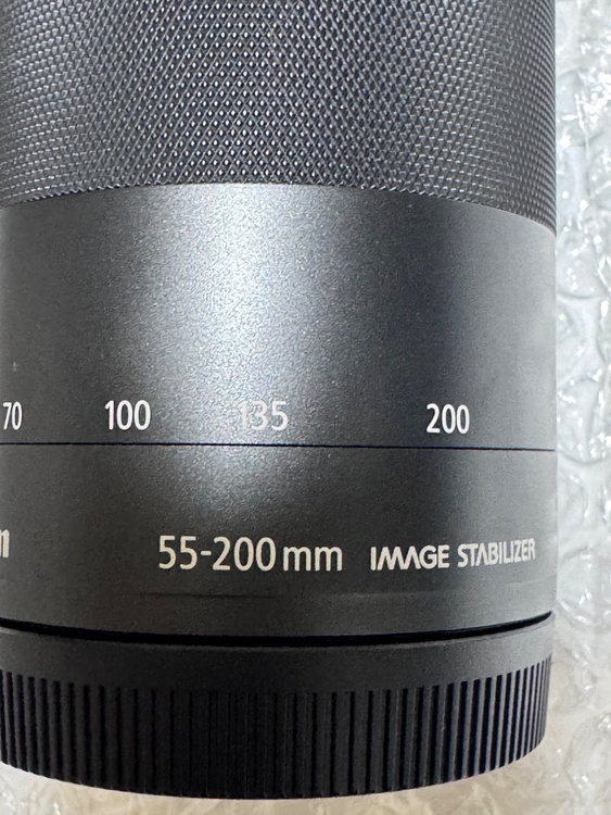 Canon EF-M 55-200mm F4.5-6.3 IS STM 望遠ズー（カメラ）の商品画像 - 査定依頼日：2026年4月7日 - 最高査定価格：14,100円