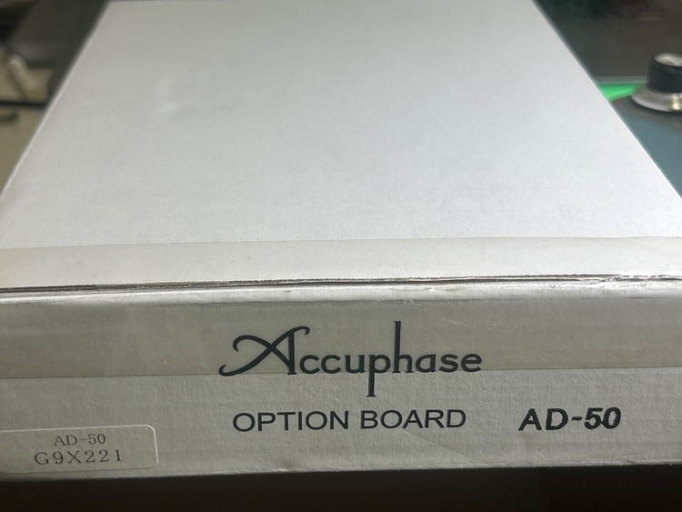 Accuphase AD-50 Option Board（オーディオ・スピーカー）の商品画像 - 査定依頼日：2026年5月5日 - 最高査定価格：18,000円