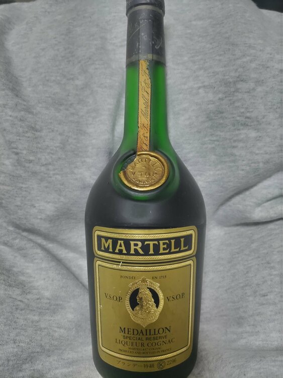 マーテル（お酒）の商品画像 - 査定依頼日：2026年2月13日 - 最高査定価格：5,800円