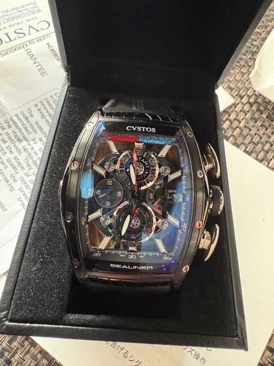 クストス チャレンジ　シーライナー　クロノ　レガッタ（高級時計）の商品画像 - 査定依頼日：2025年11月20日 - 最高査定価格：1,250,000円