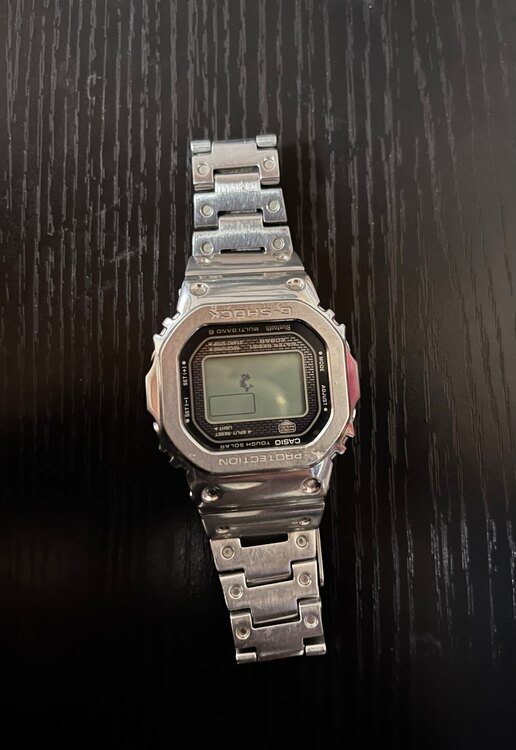 G-SHOCK GMW-B5000  GMW-B5000D-1JF（高級時計）の商品画像 - 査定依頼日：2025年5月27日 - 最高査定価格：12,500円