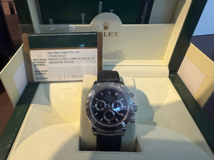 ロレックス デイトナ 11652（高級時計）の商品画像 - 査定依頼日：2025年5月18日 - 最高査定価格：3,100,000円