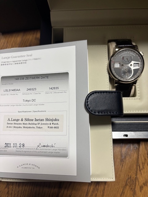 ツァイトベルク、デイト（高級時計）の商品画像 - 査定依頼日：2026年3月25日 - 最高査定価格：11,500,000円